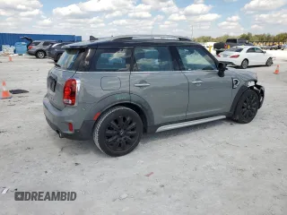 2020 MINI Countryman Cooper S with VIN WMZYW7C00L3M08829, listed as a Copart auction lot 47040025 with 25,490 mi miles and Salvage title. Bid and sale history available at DreamBid. Image 3.