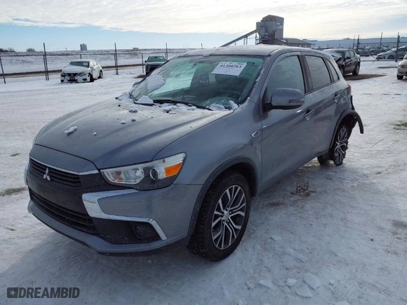 2017 Mitsubishi Outlander Sport ES 2.0 with VIN JA4AP3AU9HZ047788, listed as a IAAI auction lot 41304263 with 65,410 mi miles. Bid and sale history available at carsss.com. Image 2.