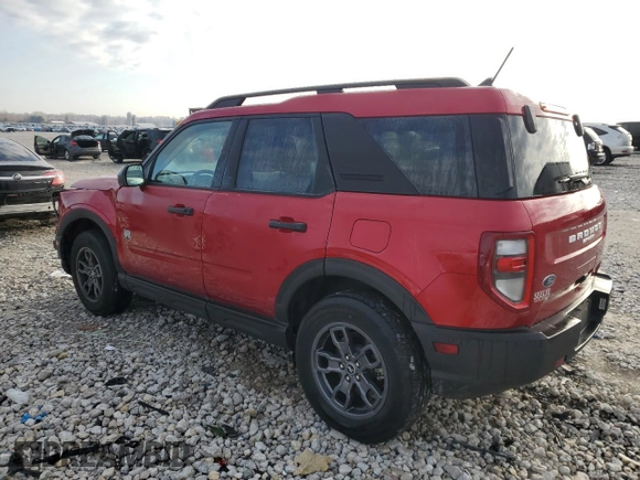 2021 Ford Bronco Sport Big Bend with VIN 3FMCR9B66MRA72752, listed as a Copart auction lot 52644885 with 16,816 mi miles and Salvage title. Bid and sale history available at DreamBid. Image 2.