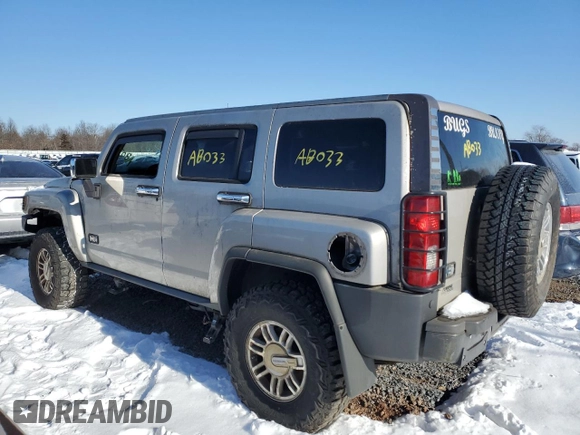 2007 Hummer H3 SUV with VIN 5GTDN13E978182754, listed as a Copart auction lot 89276895 with Not Provided miles and Clean Title. Bid and sale history available at DreamBid. Image 2.