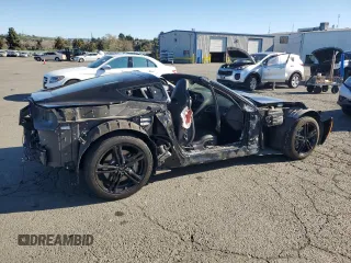 2017 Chevrolet Corvette 1LT with VIN 1G1YA2D77H5106147, listed as a Copart auction lot 49420855 with 62,235 mi miles and Salvage Title. Bid and sale history available at carsss.com. Image 3.