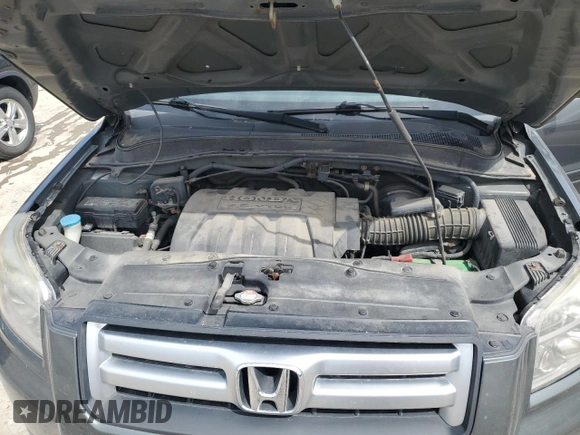 2008 Honda Pilot EX-L with VIN 5FNYF18598B017593, listed as a Copart auction lot 54671415 with 217,881 mi miles and Non Repairable. Bid and sale history available at DreamBid. Image 12.