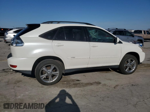 2007 Lexus RX 400h z VIN JTJGW31U172001380, wystawiony jako Copart lot #49689255 z przebiegiem 193 823 mil mil oraz Szkody całkowita. Historia ofert i sprzedaży dostępna na DreamBid. Obrazek 3.