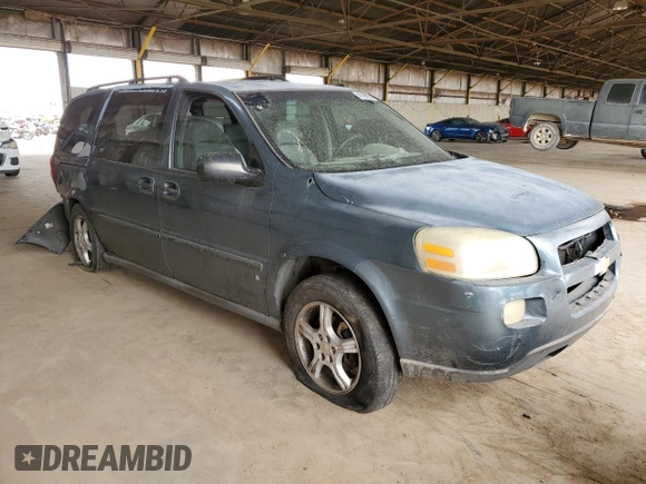 2006 Chevrolet Uplander 3LT with VIN 1GNDV33L96D132533, listed as a Copart auction lot 45195555 with 214,032 mi miles and Salvage Title. Bid and sale history available at DreamBid. Image 4.