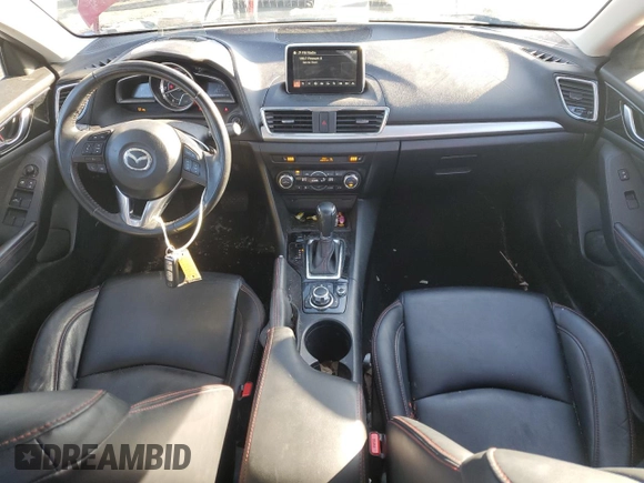 2014 Mazda 3 S Touring with VIN JM1BM1V3XE1176190, listed as a Copart auction lot 88957145 with 97,349 mi miles and Salvage Title. Bid and sale history available at DreamBid. Image 8.