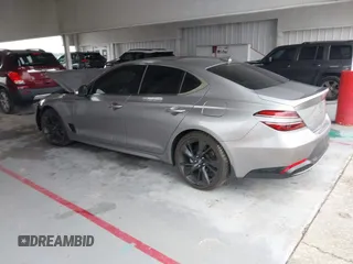 2023 Genesis G70 2.0T z VIN KMTG34TA8PU111790, wystawiony jako IAAI lot #41390217 z przebiegiem 35 303 mil mil oraz . Historia ofert i sprzedaży dostępna na DreamBid. Obrazek 3.
