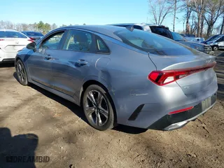 2022 Kia K5 LXS with VIN 5XXG14J20NG153227, listed as a IAAI auction lot 42041346 with 46,774 mi miles. Bid and sale history available at carsss.com. Image 3.