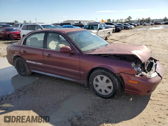 2002 Hyundai Sonata with VIN KMHWF25H62A642539, listed as a Copart auction lot 88089735 with 163,679 mi miles and Salvage Title. Bid and sale history available at carsss.com. Image 4.