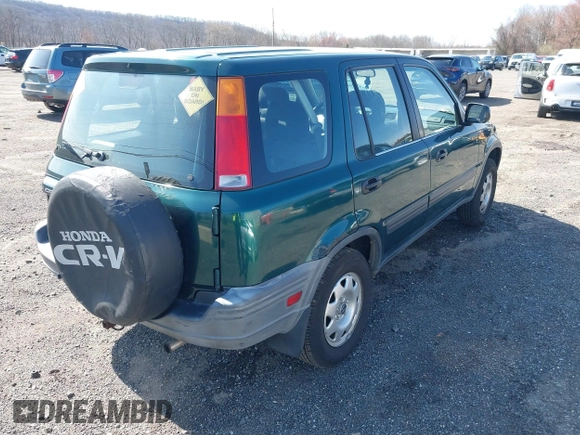 2001 Honda CR-V LX with VIN JHLRD18441C010462, listed as a IAAI auction lot 41929596 with 215,871 mi miles. Bid and sale history available at carsss.com. Image 4.