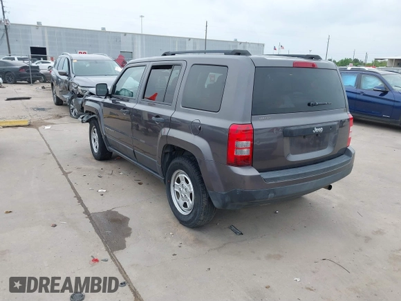 2015 Jeep Patriot Altitude Edition with VIN 1C4NJPBA3FD419477, listed as a IAAI auction lot 41878058 with 174,652 mi miles. Bid and sale history available at carsss.com. Image 3.