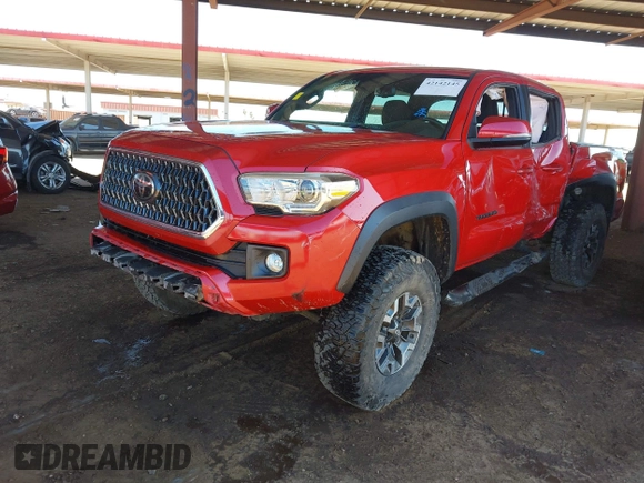 2018 Toyota Tacoma SR with VIN 3TMCZ5AN8JM141486, listed as a IAAI auction lot 42142145 with 54,851 mi miles and . Bid and sale history available at DreamBid. Image 17.