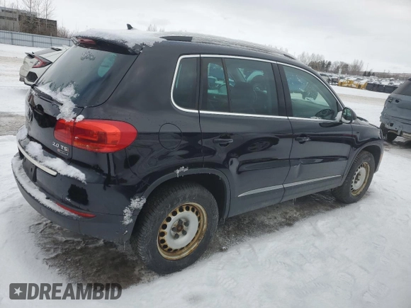 2017 Volkswagen Tiguan with VIN WVGMV7AX2HK034024, listed as a Copart auction lot 43379215 with 155,002 mi miles and Clean title. Bid and sale history available at DreamBid. Image 3.