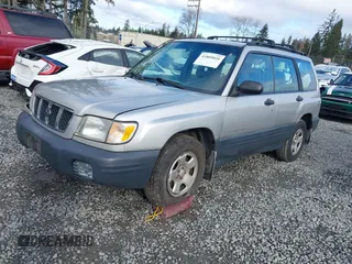 2001 Subaru Forester L with VIN JF1SF635X1H735028, listed as a IAAI auction lot 41805026 with 132,843 mi miles. Bid and sale history available at carsss.com. Image 17.