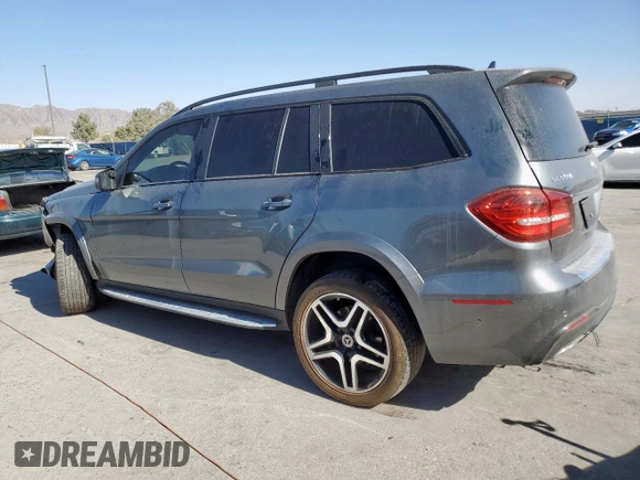 2018 Mercedes-Benz GLS 550 z VIN 4JGDF7DE2JB020752, wystawiony jako Copart lot #58349815 z przebiegiem 74 773 mil mil oraz Czysty tytuł • Clean title. Historia ofert i sprzedaży dostępna na DreamBid. Obrazek 2.