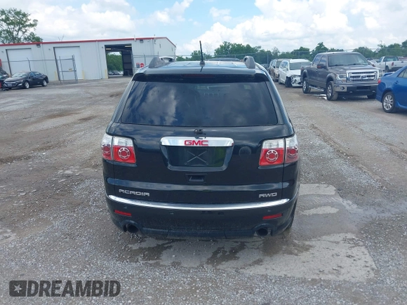 2012 GMC Acadia Denali with VIN 1GKKVTED3CJ168189, listed as a IAAI auction lot 42761716 with 195,551 mi miles and . Bid and sale history available at DreamBid. Image 16.
