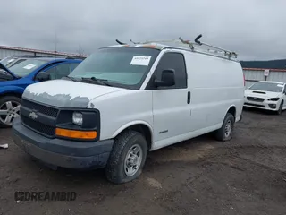 2005 Chevrolet Express Cargo with VIN 1GCGG25V751149808, listed as a IAAI auction lot 41925249 with 390,151 mi miles and . Bid and sale history available at DreamBid. Image 2.