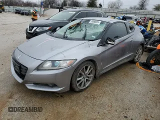 2011 Honda CR-Z EX with VIN JHMZF1D65BS001046, listed as a Copart auction lot 38898424 with 0 mi miles and Salvage Title. Bid and sale history available at carsss.com. Image 1.
