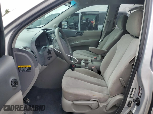 2009 Kia Sedona LX with VIN KNDMB233196314313, listed as a Copart auction lot 44050935 with 187,297 mi miles and Salvage Title. Bid and sale history available at carsss.com. Image 7.