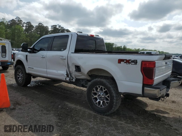 2021 Ford Super Duty F-250 SRW XL with VIN 1FT7W2BTXMED85995, listed as a Copart auction lot 51061045 with 101,276 mi miles and Salvage Title. Bid and sale history available at carsss.com. Image 2.