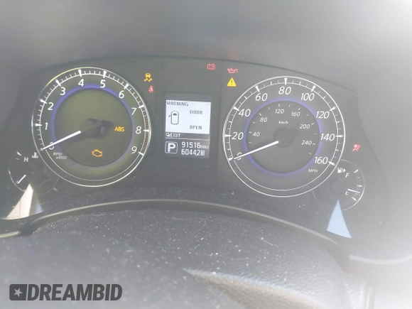 2017 Infiniti QX50 with VIN JN1BJ0RP5HM382300, listed as a IAAI auction lot 41275006 with 91,516 mi miles. Bid and sale history available at carsss.com. Image 7.