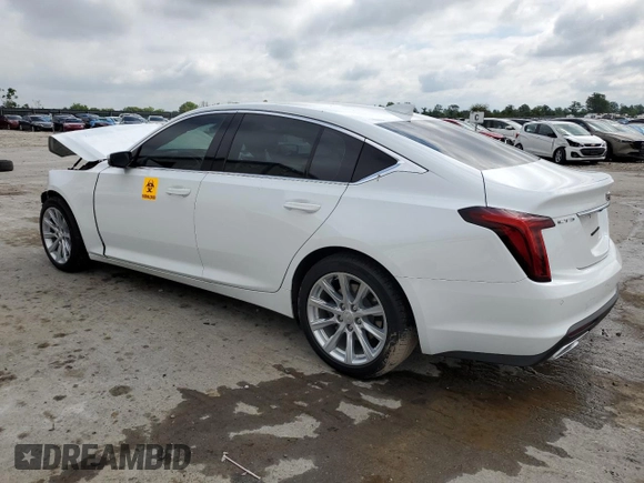 2024 Cadillac CT5 Luxury z VIN 1G6DM5RK9R0107524, wystawiony jako Copart lot #55196684 z przebiegiem 15 746 mil mil oraz Szkoda całkowita • Salvage title. Historia ofert i sprzedaży dostępna na DreamBid. Obrazek 2.