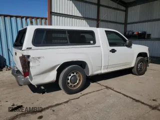2011 GMC Canyon Work Truck with VIN 1GTC5LF93B8137685, listed as a Copart auction lot 48581745 with 323,484 mi miles and Clean Title. Bid and sale history available at carsss.com. Image 3.