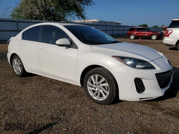2012 Mazda 3 i Grand Touring with VIN JM1BL1W70C1668888, listed as a Copart auction lot 71848794 with 134,497 mi miles and Salvage Title. Bid and sale history available at carsss.com. Image 4.