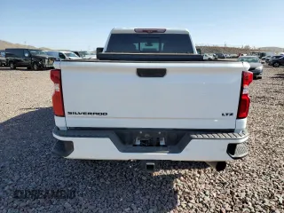 2021 Chevrolet Silverado 3500HD LTZ with VIN 1GC4YUEY1MF198543, listed as a Copart auction lot 75964894 with 0 mi miles and Salvage Title. Bid and sale history available at carsss.com. Image 6.