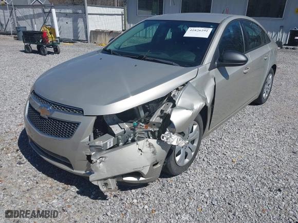 2014 Chevrolet Cruze LS with VIN 1G1PA5SH8E7250802, listed as a IAAI auction lot 41826291 with 102,430 mi miles. Bid and sale history available at carsss.com. Image 6.