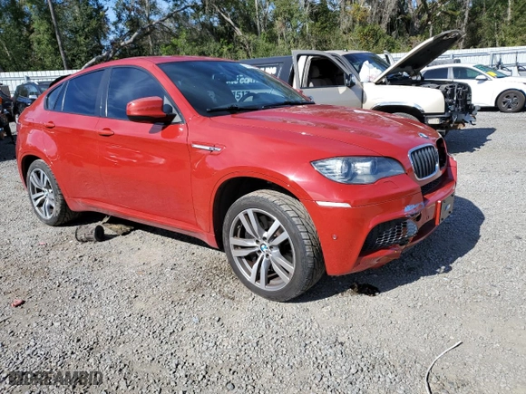 2012 BMW X6 M with VIN 5YMGZ0C56CLK14710, listed as a Copart auction lot 87038254 with 118,870 mi miles and Salvage Title. Bid and sale history available at carsss.com. Image 4.