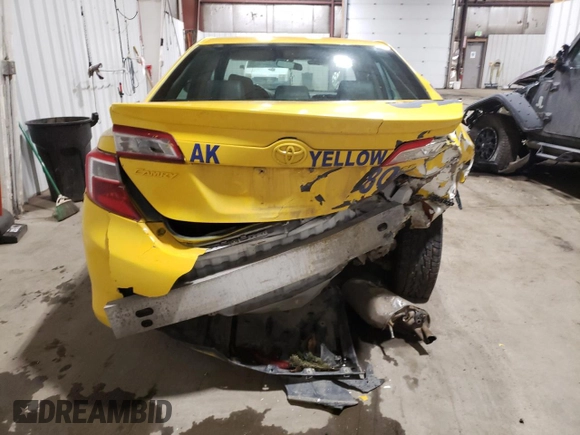 2012 Toyota Camry L with VIN 4T1BF1FK6CU560538, listed as a Copart auction lot 42357255 with 178,602 mi miles and Salvage Title. Bid and sale history available at carsss.com. Image 6.