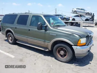2001 Ford Excursion Limited z VIN 1FMNU42S91EA39377, wystawiony jako IAAI lot #42359734 z przebiegiem 156 168 mil mil oraz . Historia ofert i sprzedaży dostępna na DreamBid. Obrazek 1.