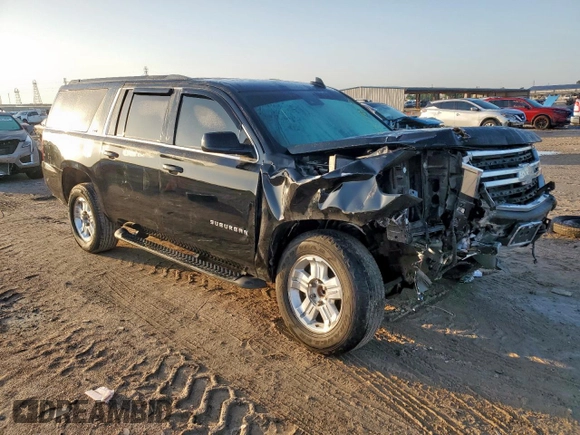2020 Chevrolet Suburban LT with VIN 1GNSKHKC9LR102624, listed as a Copart auction lot 58970995 with 76,132 mi miles and Salvage title. Bid and sale history available at DreamBid. Image 4.