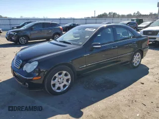 2005 Mercedes-Benz C 240 with VIN WDBRF81J45F603063, listed as a Copart auction lot 44751855 with 161,502 mi miles and Salvage Title. Bid and sale history available at DreamBid. Image 1.