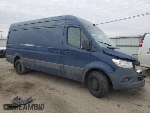 2023 Mercedes-Benz Sprinter Cargo Cargo with VIN W1Y40CHY1PT138065, listed as a Copart auction lot 82164074 with Not Provided miles and Salvage Title. Bid and sale history available at carsss.com. Image 4.