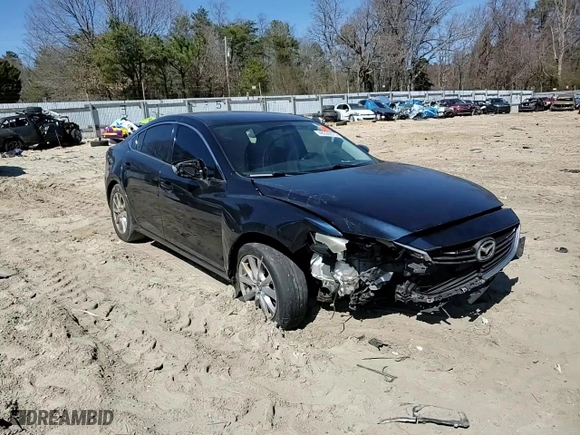 2015 Mazda Mazda6 i Sport with VIN JM1GJ1U63F1168766, listed as a Copart auction lot 48600875 with 217,228 mi miles and Salvage Title. Bid and sale history available at carsss.com. Image 10.