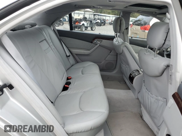 2001 Mercedes-Benz S-Class with VIN WDBNG75JX1A159582, listed as a Copart auction lot 88514775 with 114,592 mi miles and Clean Title. Bid and sale history available at carsss.com. Image 10.