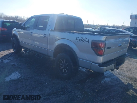 2011 Ford F-150 XLT with VIN 1FTFW1ET4BFB82920, listed as a IAAI auction lot 41213057 with 187,485 mi miles and . Bid and sale history available at carsss.com. Image 3.