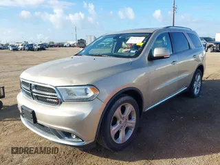 2014 Dodge Durango Limited z VIN 1C4RDHDG8EC970556, wystawiony jako IAAI lot #41126325 z przebiegiem 114 223 mil mil oraz . Historia ofert i sprzedaży dostępna na DreamBid. Obrazek 2.