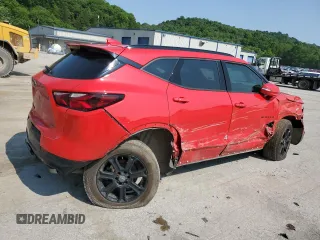 2020 Chevrolet Blazer RS with VIN 3GNKBKRS2LS721055, listed as a Copart auction lot 60691285 with 93,452 mi miles and Salvage title. Bid and sale history available at DreamBid. Image 3.