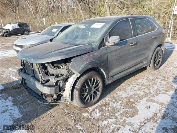 2016 Ford Edge SEL with VIN 2FMPK3J94GBC41068, listed as a IAAI auction lot 41007094 with 124,418 mi miles. Bid and sale history available at carsss.com. Image 2.