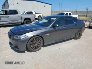 2015 BMW 5 Series 550i with VIN WBAKN9C59FD961491, listed as a Copart auction lot 60208745 with 70,241 mi miles and Salvage title. Bid and sale history available at DreamBid. Image 1.