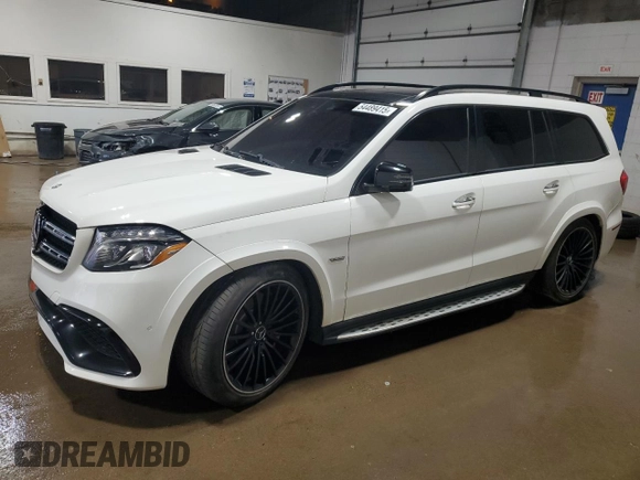2017 Mercedes-Benz GLS 63 AMG with VIN 4JGDF7FE5HA774029, listed as a Copart auction lot 54489415 with Not Provided miles and Clean Title. Bid and sale history available at DreamBid. Image 1.