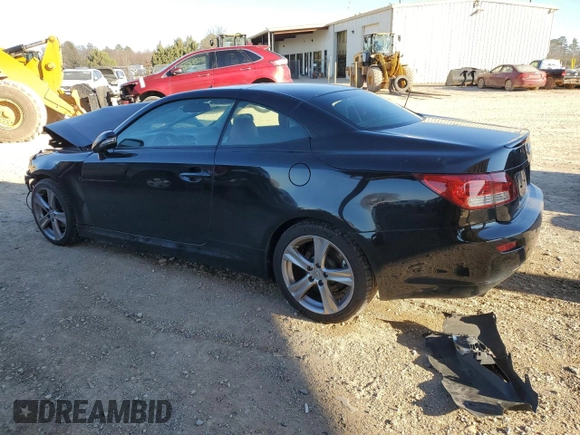 2012 Lexus IS 250 C z VIN JTHFF2C23C2523859, wystawiony jako Copart lot #86849934 z przebiegiem 221 234 mil mil oraz Szkoda całkowita • Salvage title. Historia ofert i sprzedaży dostępna na DreamBid. Obrazek 2.
