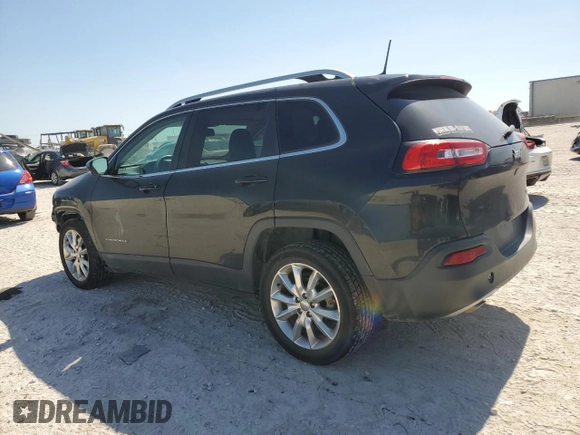 2016 Jeep Cherokee High Altitude with VIN 1C4PJLDB9GW184239, listed as a Copart auction lot 57979664 with 143,751 mi miles and Salvage Title. Bid and sale history available at carsss.com. Image 2.