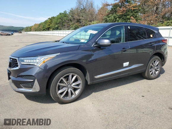 2020 Acura RDX w/Technology Pkg with VIN 5J8TC2H51LL022111, listed as a Copart auction lot 69511534 with 29,557 mi miles and Salvage Title. Bid and sale history available at carsss.com. Image 1.