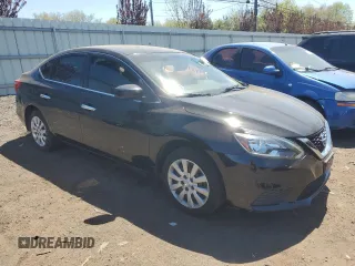 2019 Nissan Sentra S with VIN 3N1AB7AP3KY225415, listed as a Copart auction lot 54830785 with 93,480 mi miles and Salvage title. Bid and sale history available at DreamBid. Image 4.