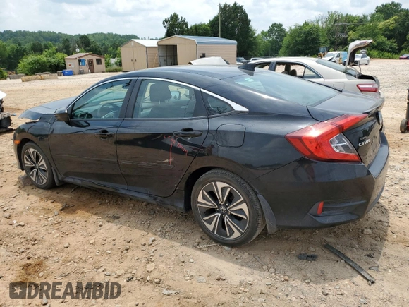 2016 Honda Civic EX-T with VIN 19XFC1F47GE014982, listed as a Copart auction lot 59727615 with 78,492 mi miles and Salvage title. Bid and sale history available at DreamBid. Image 2.