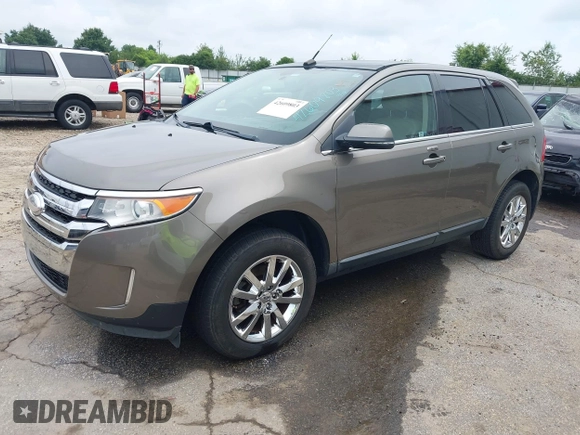 2013 Ford Edge Limited with VIN 2FMDK3KC0DBE30504, listed as a IAAI auction lot 42609803 with 161,433 mi miles and . Bid and sale history available at DreamBid. Image 2.