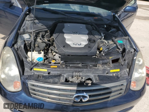 2006 Infiniti G35 with VIN JNKCV51E46M503844, listed as a Copart auction lot 71919444 with 109,390 mi miles and Clean Title. Bid and sale history available at DreamBid. Image 11.